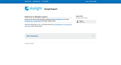 Desktop Screenshot of help.skylightit.com